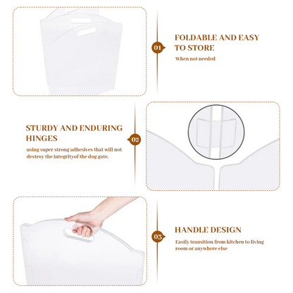 Clear Acrylic Pet Gate