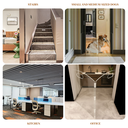 Clear Acrylic Pet Gate