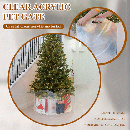 Clear Acrylic Pet Gate
