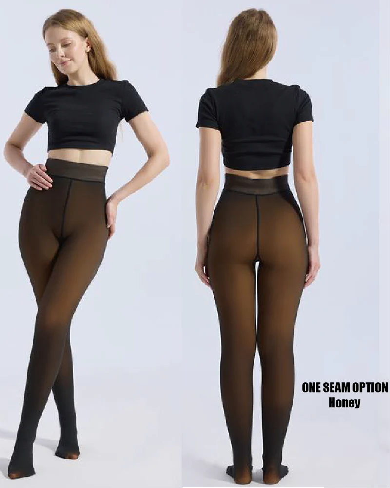 Translucent Fleece Lined Tights