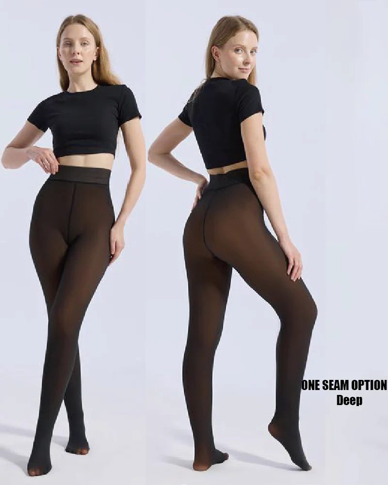 Translucent Fleece Lined Tights